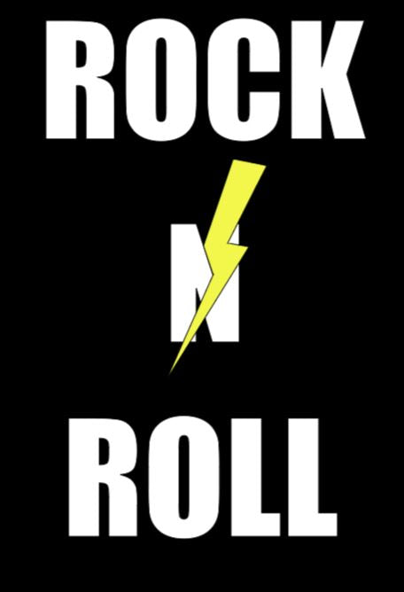 Adult Rock n Roll t-shirt