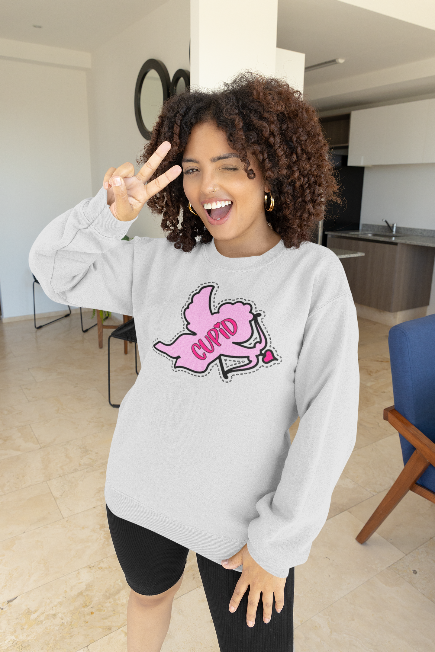 Cupid Adult Sweatshirt